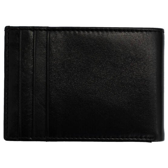 Smith & Wesson Men's Front Pocket Wallet in Black with three exterior credit card pockets